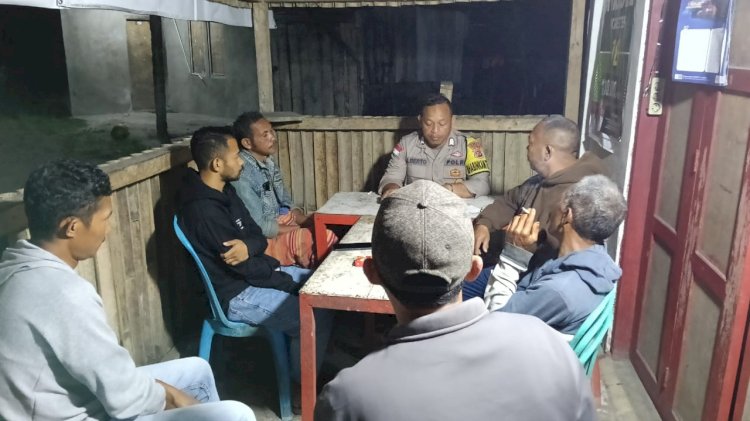 Aipda Albertus Rahmat Fasilitasi Mediasi Kasus Penganiayaan