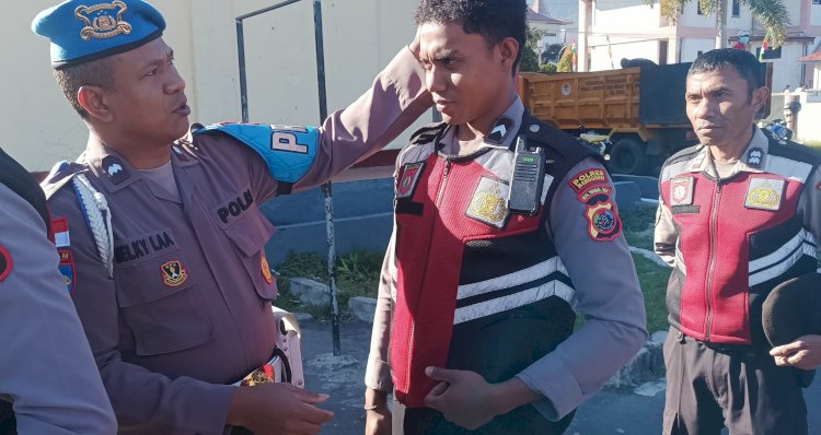 Operasi Gaktiblin : Seksi Propam Polres Manggarai Tindak Tegas Pelanggaran Disiplin Anggota
