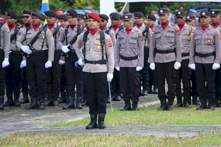 Ziarah Dan Tabur Bunga Peringatan HUT Ke-80 Kemerdekaan RI Tingkat Kabupaten Manggarai Tahun 2025