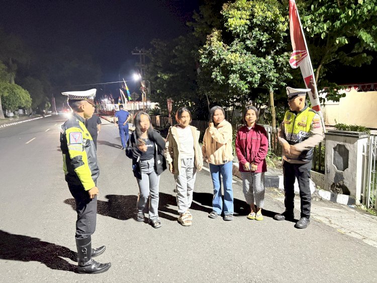 Patroli Malam Satlantas, Hadirkan Rasa Aman bagi Pengguna Jalan