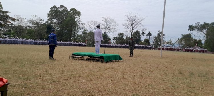Meriah dan Penuh Makna: Upacara HUT RI ke-80 Tingkat Kecamatan Rahong Utara