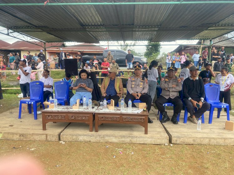 Wakapolres Manggarai Hadiri Penutupan Turnamen Sepak Bola FX Poka Cup 1 Tahun 2025.