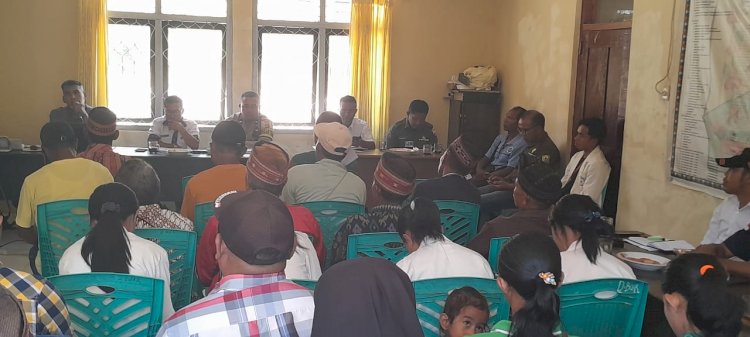 Musdes RKPDes Buar 2026, Bhabinkamtibmas dan Babinsa Hadir Wujudkan Desa Maju