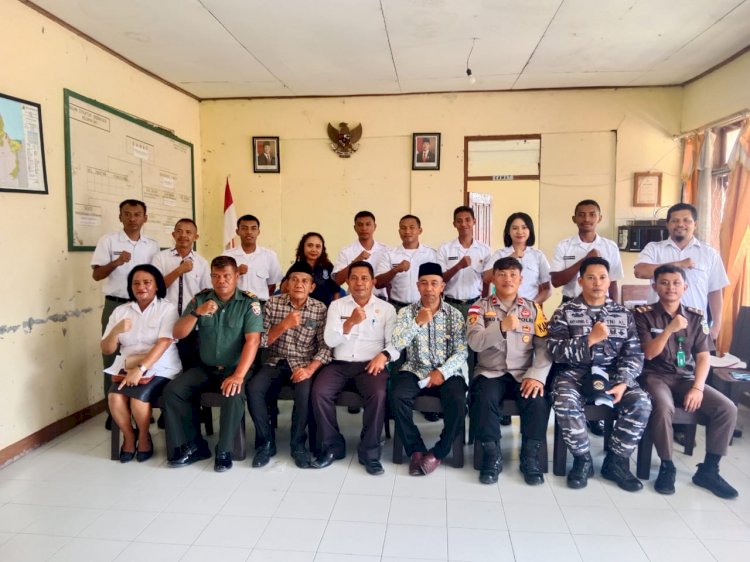 Kapolsek Reo Hadiri Rapat Koordinasi Pelaksanaan MBG di Kecamatan Reok
