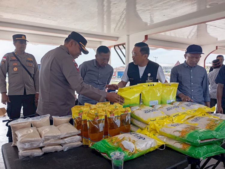 Kapolres Manggarai Hadiri Zoom Meeting Gerakan Pangan Murah Serentak Beras SPHP Dalam Rangka HUT RI Ke-80