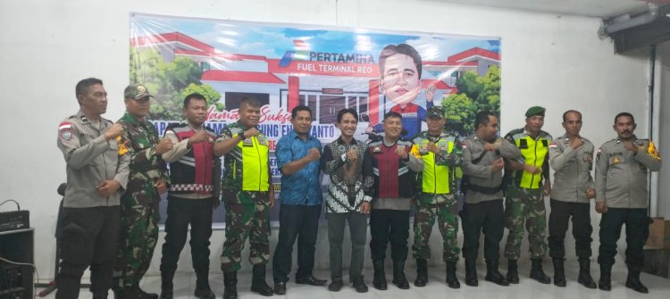 Polsek Reo Bersama Koramil 1612-03 Reo Gelar Patroli Gabungan Jaga Kamtibmas