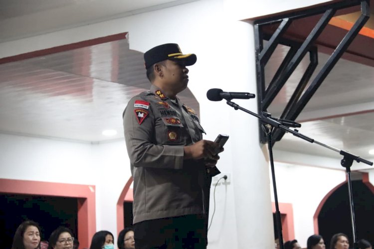 Kapolres Manggarai Hadiri Doa Damai dari Manggarai untuk Indonesia dan Penyalaan 1000 Lilin