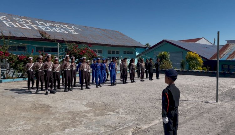 Sat. Lantas Polres Manggarai ikuti Lomba Polisi Cilik Sambut HUT Lalu Lintas ke-70 Tingkat Provinsi NTT