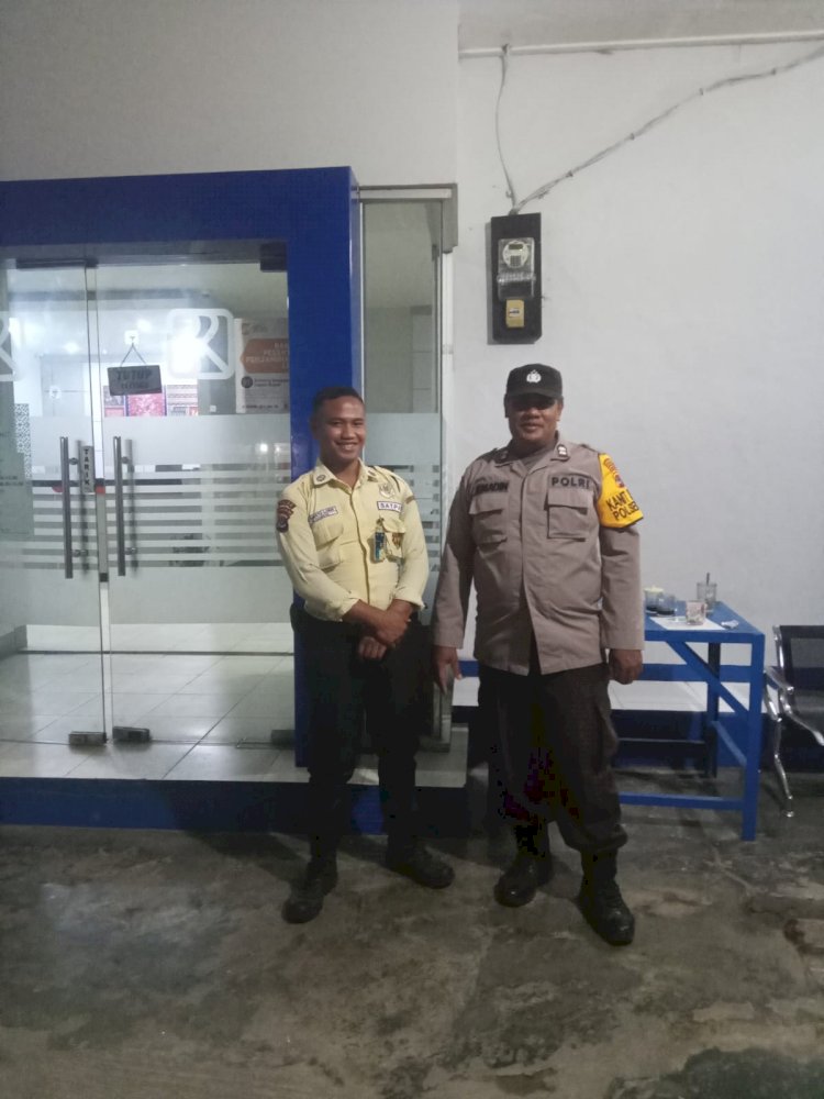 Polsek Reo Gelar Patroli Malam Antisipasi Gangguan Kamtibmas