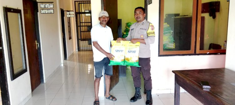 Polsek Cibal Gelar Bazar Pangan Murah, Polri Ajak Masyarakat Dukung Program Nasional