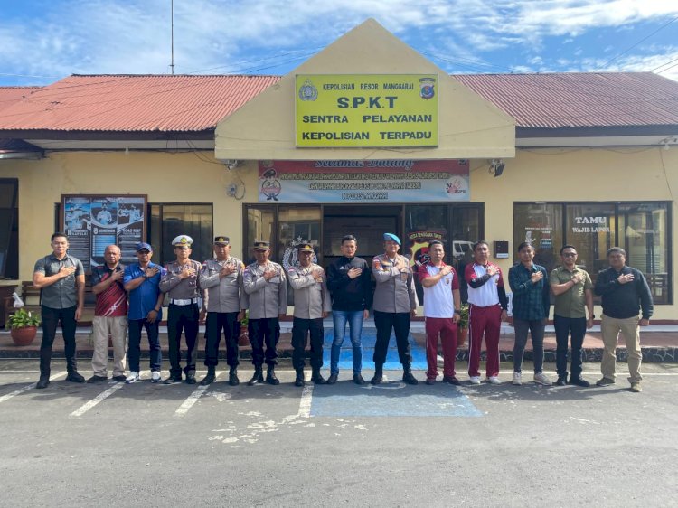 Kabid Propam Polda NTT Pimpin Tim Asistensi Bidpropam Laksanakan Asistensi di Polres Manggarai