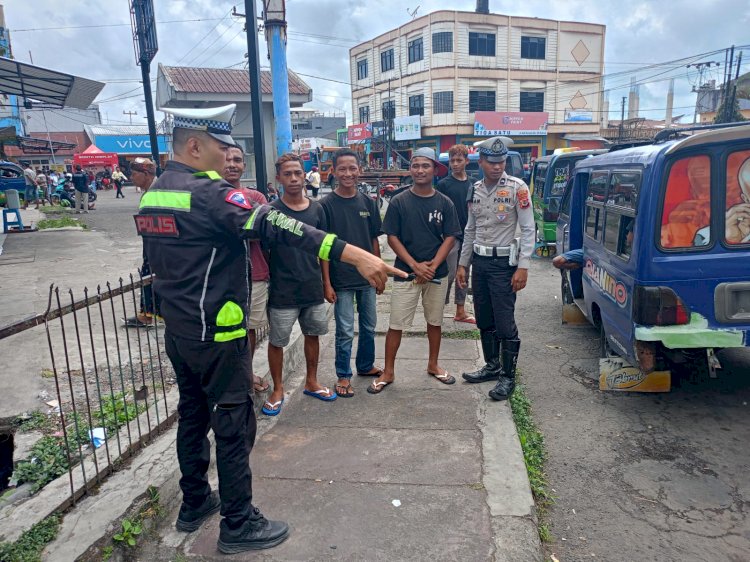 Sat Lantas Polres Manggarai Gelar Patroli KRYD, Pamturlalin dan Himbauan Kamseltibcar Lantas di Kota Ruteng
