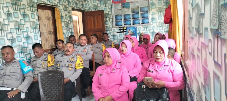 Kapolsek Reo Gelar Tatap Muka Bersama Personel dan Bhayangkari Ranting Reo