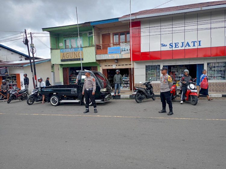 Wakapolres Manggarai Pimpin Gladi Pengamanan Tour De En Te Te 2025