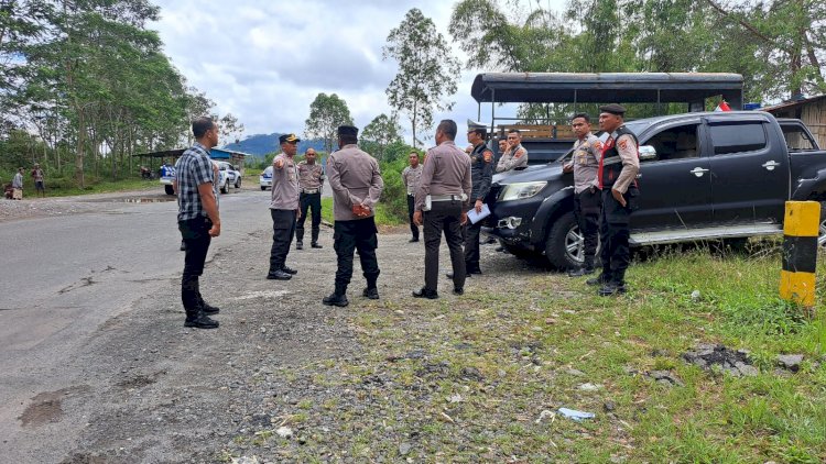 Wakapolres Manggarai Pimpin Gladi Pengamanan Tour De En Te Te 2025