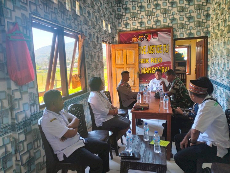 Polsek Reo gelar Koordinasi Program Makanan Bergizi Gratis Tingkat Kecamatan Reok