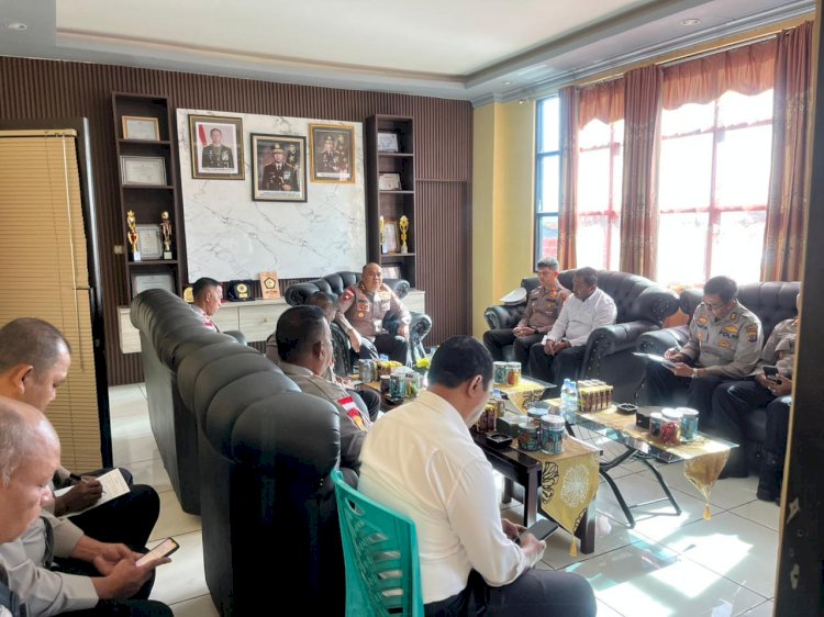 Anev Mingguan Polres Manggarai, Kapolres Manggarai Beri Sejumlah Penekanan Penting