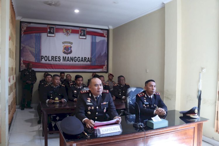 Polres Manggarai Gelar Upacara Peringatan Hari Kesaktian Pancasila 2025