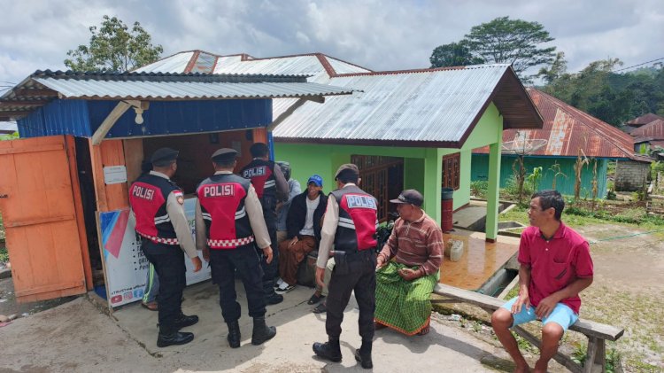 Jaga Kondusifitas Kamtibmas, Samapta Polres Manggarai Gelar Patroli Dialogis di Ruteng