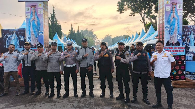 Festival Golo Curu 2025 Resmi Dibuka, Polres Manggarai Pastikan Keamanan Kegiatan