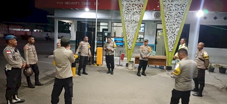 Polsek Reo Gelar Patroli Malam Cipta Kondisi, Pastikan Situasi Tetap Kondusif
