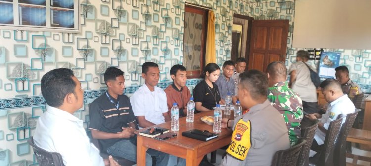 Polsek Reo Fasilitasi Rapat Evaluasi Program Makan Bergizi Gratis (MBG), Tanggapi Kritik dari Masyarakat