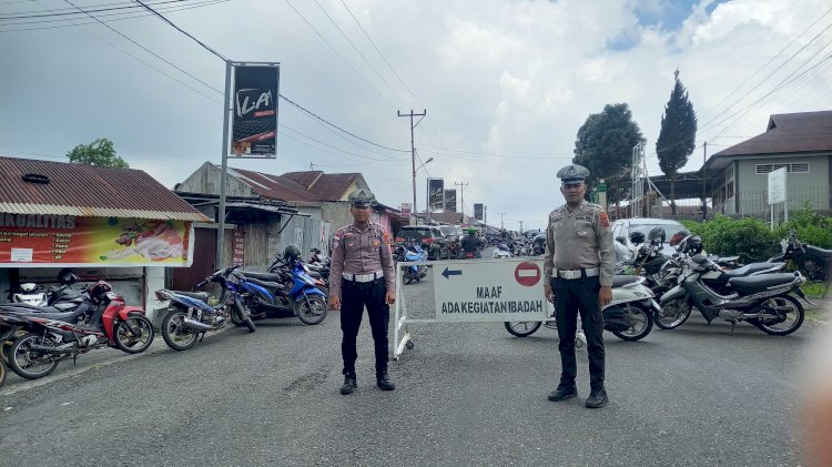 PENGAMANAN IBADAH SHOLAT JUMAT DI  WILAYAH HUKUM POLRES MANGGARAI