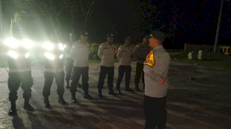 Polsek Reo Gelar Patroli KRYD untuk Ciptakan Kamtibmas Kondusif