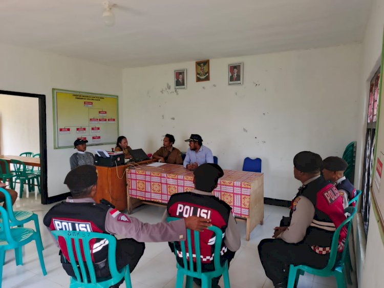 Patroli Dialogis Sat Samapta Polres Manggarai, Konsisten Jaga Stabilitas Kamtibmas.
