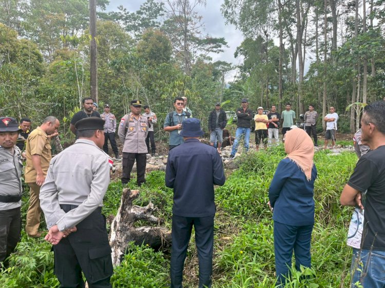 POLRES MANGGARAI SIAPKAN PERSONEL UNTUK PENGAMANAN EKSEKUSI TANAH DI DESA WAE RI’I, KECAMATAN WAE RI’I