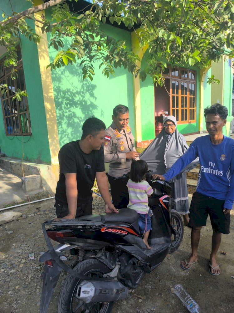 Polairud Polres Manggarai Ajak Nelayan Jaga Keselamatan dan Waspadai TPPO di Wilayah Pesisir Reo
