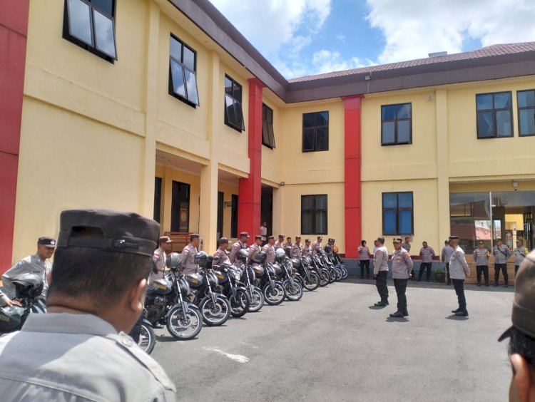 Tim Supervisi Ditbinmas Polda NTT Laksanakan Supervisi di Satuan Binmas Polres Manggarai