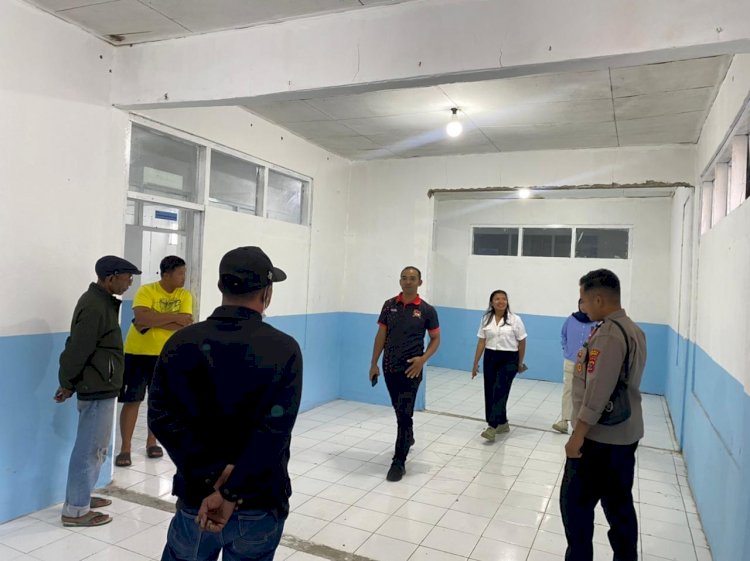 Tim KPKNL Kupang Lakukan Pengecekan BMN di Polres Manggarai Dukung Program MBG