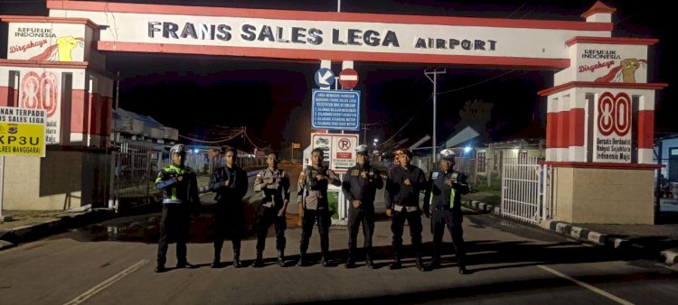 Sat Lantas Polres Manggarai Gelar Patroli Malam untuk Antisipasi Balap Liar dan Laka Lantas