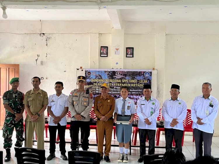 Wakapolres Manggarai Hadiri Launching Operasional Satuan Pelayanan Pemenuhan Gizi (SPPG) Ketang