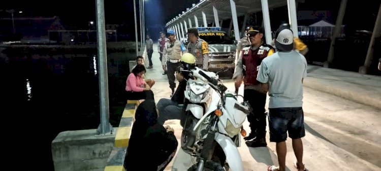 POLSEK REO GELAR KEGIATAN RUTIN YANG DITINGKATKAN (KRYD) MELALUI PATROLI DIALOGIS CEGAH GANGGUAN KAMTIBMAS