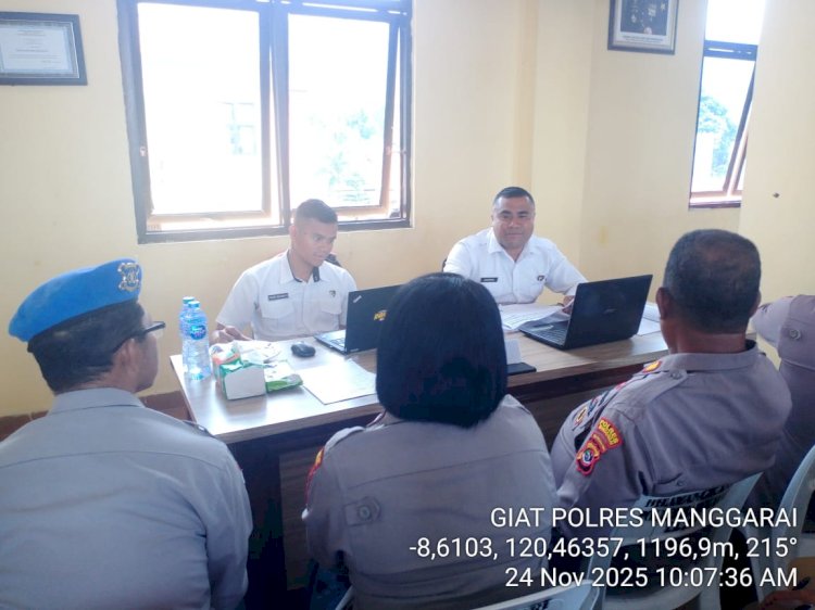 AUDIT KINERJA TAHAP II ITWASDA POLDA NTT T.A. 2025 ASPEK PELAKSANAAN DAN PENGENDALIAN DI POLRES MANGGARAI