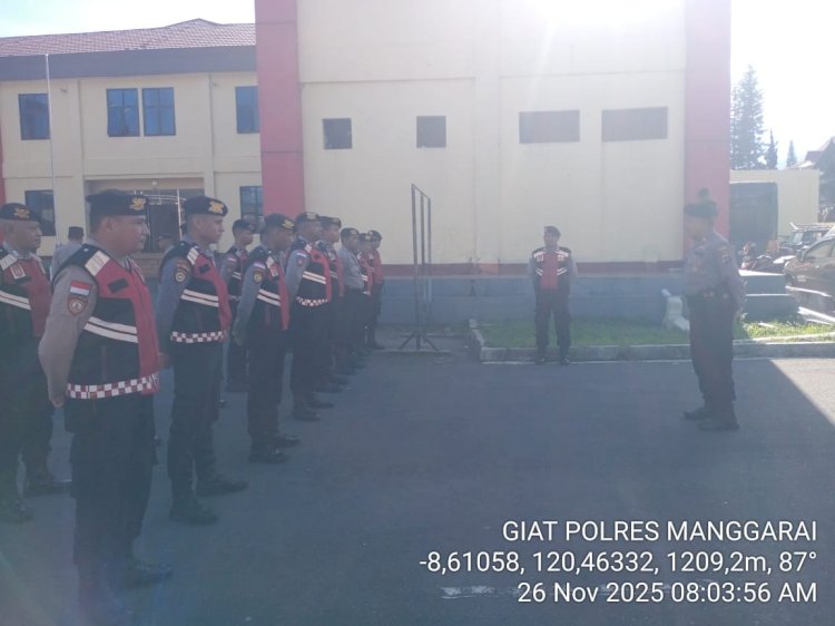 SATUAN SAMAPTA GELAR LATIHAN DALMAS AWAL UNTUK TINGKATKAN KEMAMPUAN PERSONEL SAMAPTA.