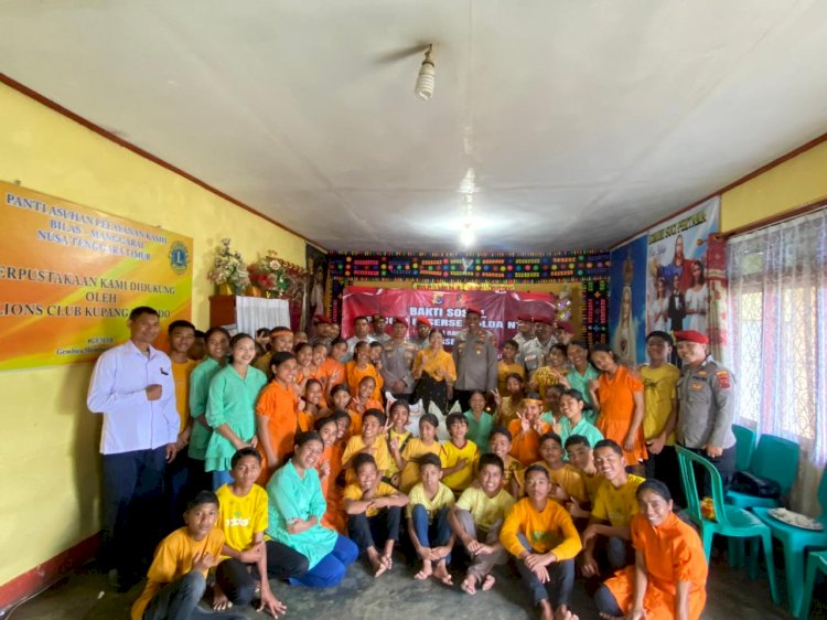 Satreskrim Polres Manggarai Gelar Bhakti Sosial dalam Rangka Hari Bhakti Reserse Polri ke-78