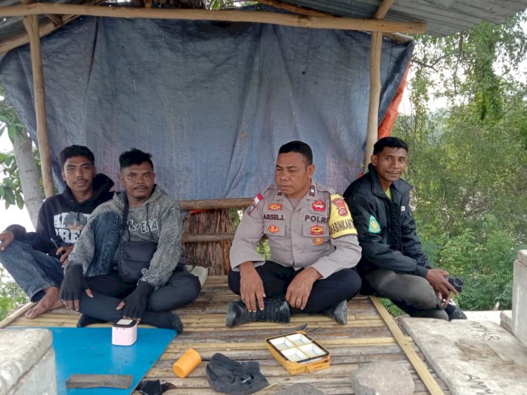 KEGIATAN BHABINKAMTIBMAS DESA CAMBIR LECA