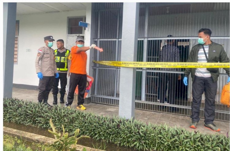 DITEMUKAN SEORANG NAPI WARGA BINAAN LAPAS KELAS IIB RUTENG MENINGGAL DUNIA DENGAN CARA GANTUNG DIR