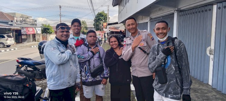 Sat Binmas Polres Manggarai Laksanakan Sambang dan Imbauan Kamtibmas kepada Masyarakat Pendatang