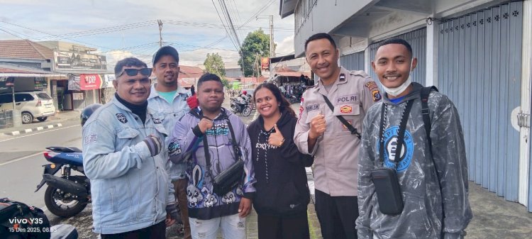 Sat Binmas Polres Manggarai Laksanakan Sambang dan Imbauan Kamtibmas kepada Masyarakat Pendatang