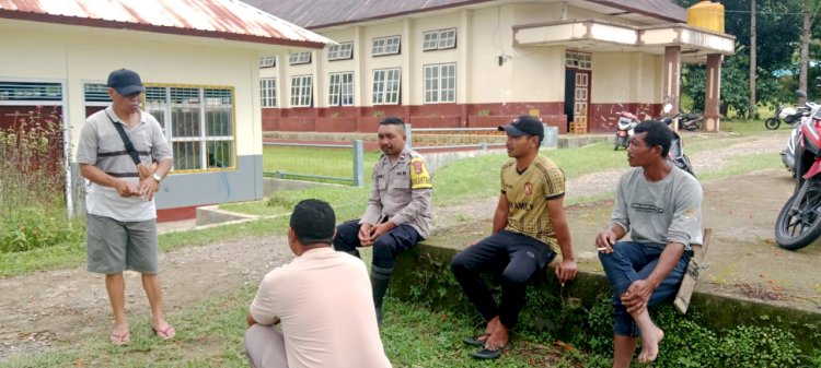 BHABINKAMTIBMAS KECAMATAN CIBAL LAKSANAKAN PATROLI DAN PANTAUAN KEAMANAN JELANG PERAYAAN NATAL 2025