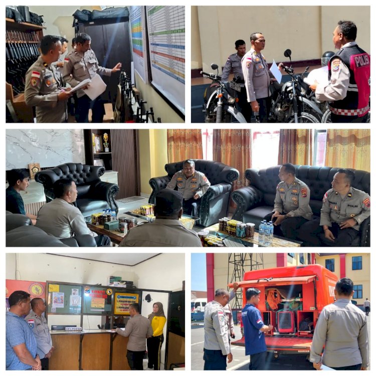 Wujudkan Transparansi dan Tanggung Jawab, Polres Manggarai Laksanakan Verifikasi Itwasda Polda NTT dalam Rangka Sertijab Kapolres