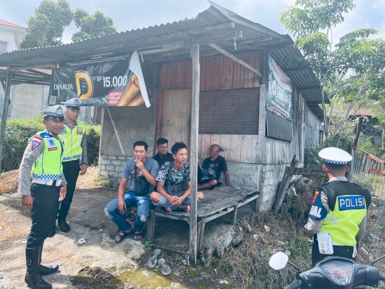 Satlantas Polres Manggarai Gencarkan Patroli KRYD dan Pamturlalin di Kota Ruteng