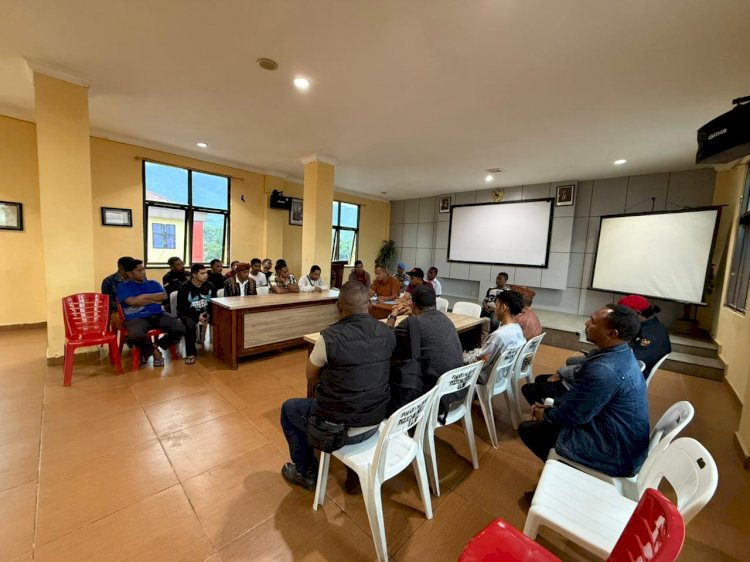 Polres Manggarai Terapkan Restorative Justice dalam Penyelesaian Perkara Penganiayaan korban  Claudius Aprilianus  Sot.