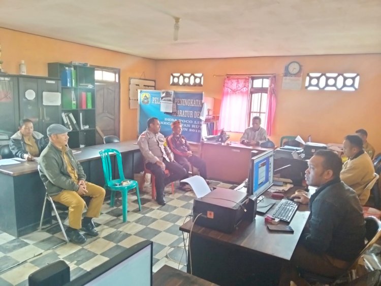 Bhabinkamtibmas Ruteng Laksanakan Sambang Desa di Poco Likang, Perkuat Sinergi Jaga Kamtibmas