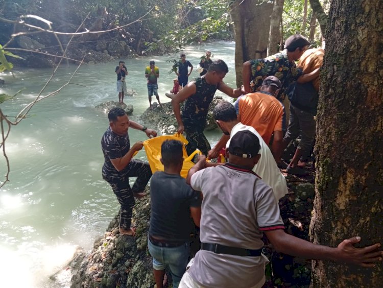 Korban Tenggelam di Air Terjun Tiwu Pai Ditemukan di Sungai Dusun Lengo Alo