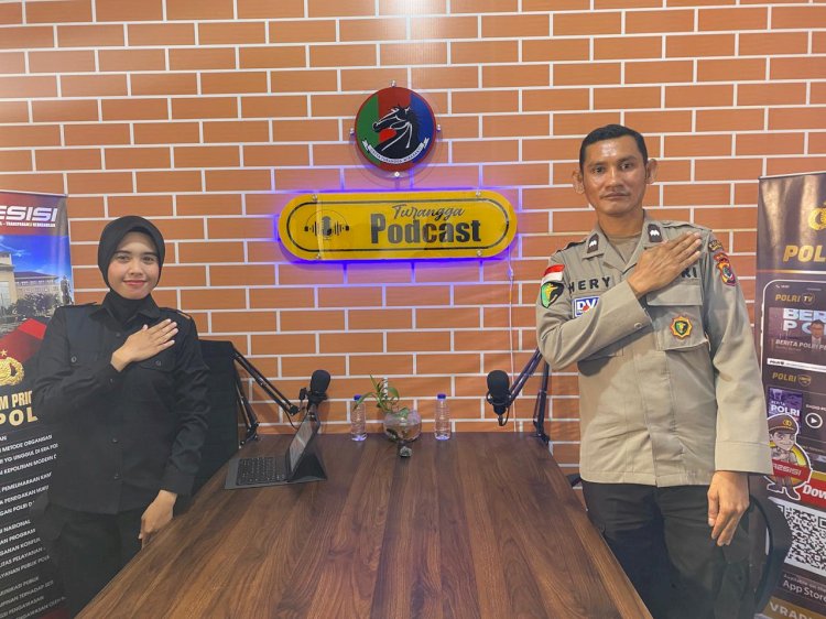 Podcast Bid Humas Polda NTT Hadirkan PS. Kasidokkes Polres Manggarai